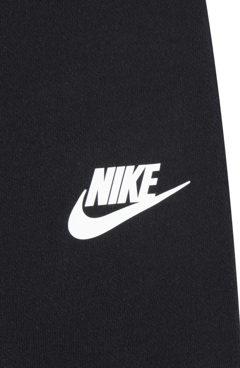 Nike Swoosh Long Sleeve T-Shirt & Joggers Set, Alternate, color, Black