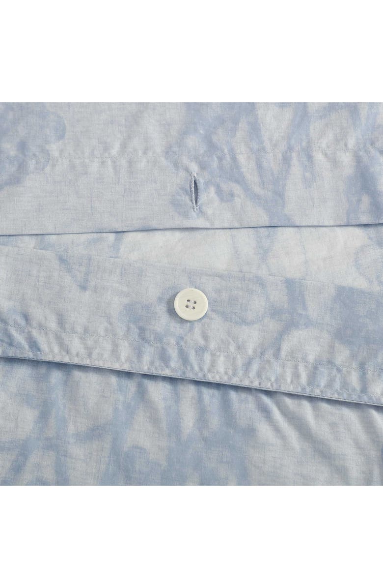 Calvin Klein Bayberry 200 Thread Count Cotton Duvet Cover & Shams Set, Alternate, color, Light / Medium Blue