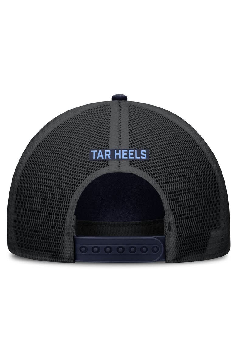 Jordan Brand Men's Jordan Brand Navy North Carolina Tar Heels Rise Primetime Trucker Adjustable Hat, Alternate, color, Navy