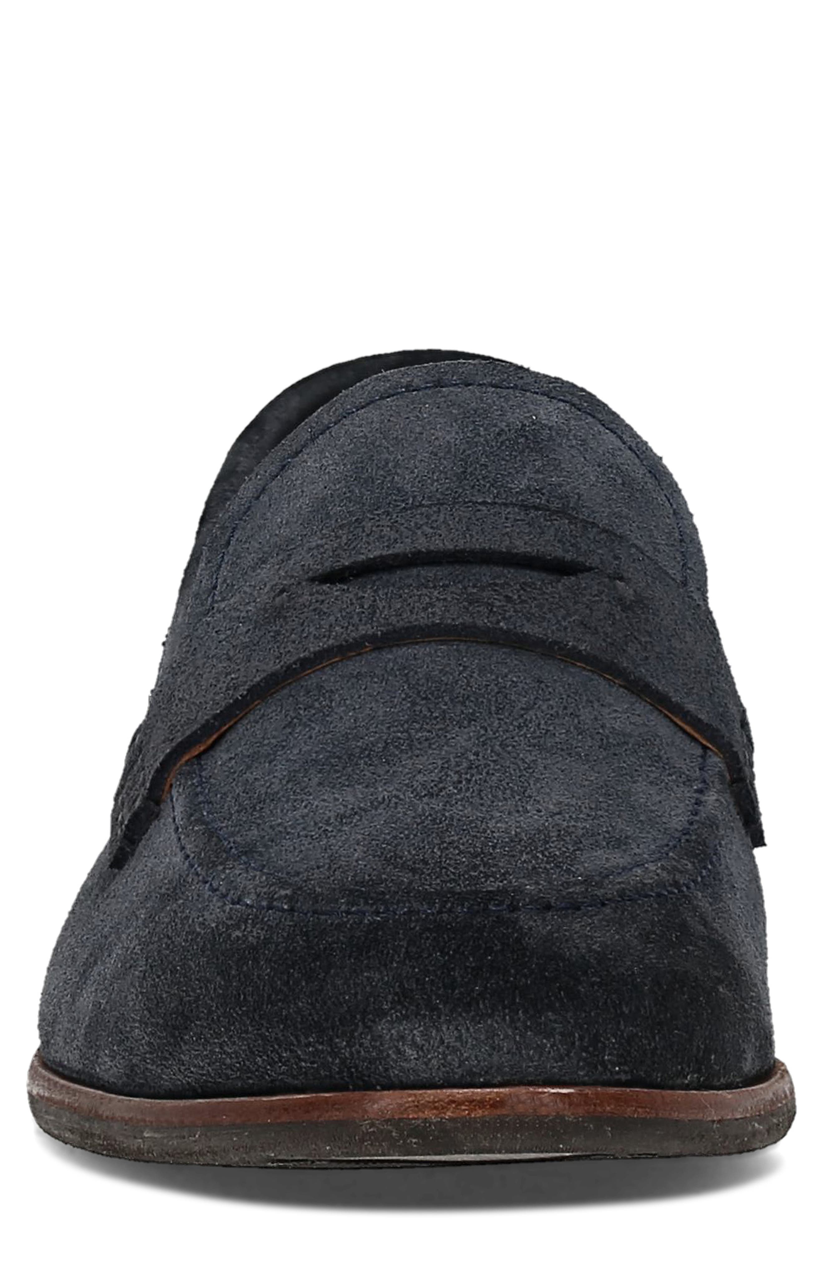 Graham Penny Loafer, Alternate, color, MIDNIGHT BLUE