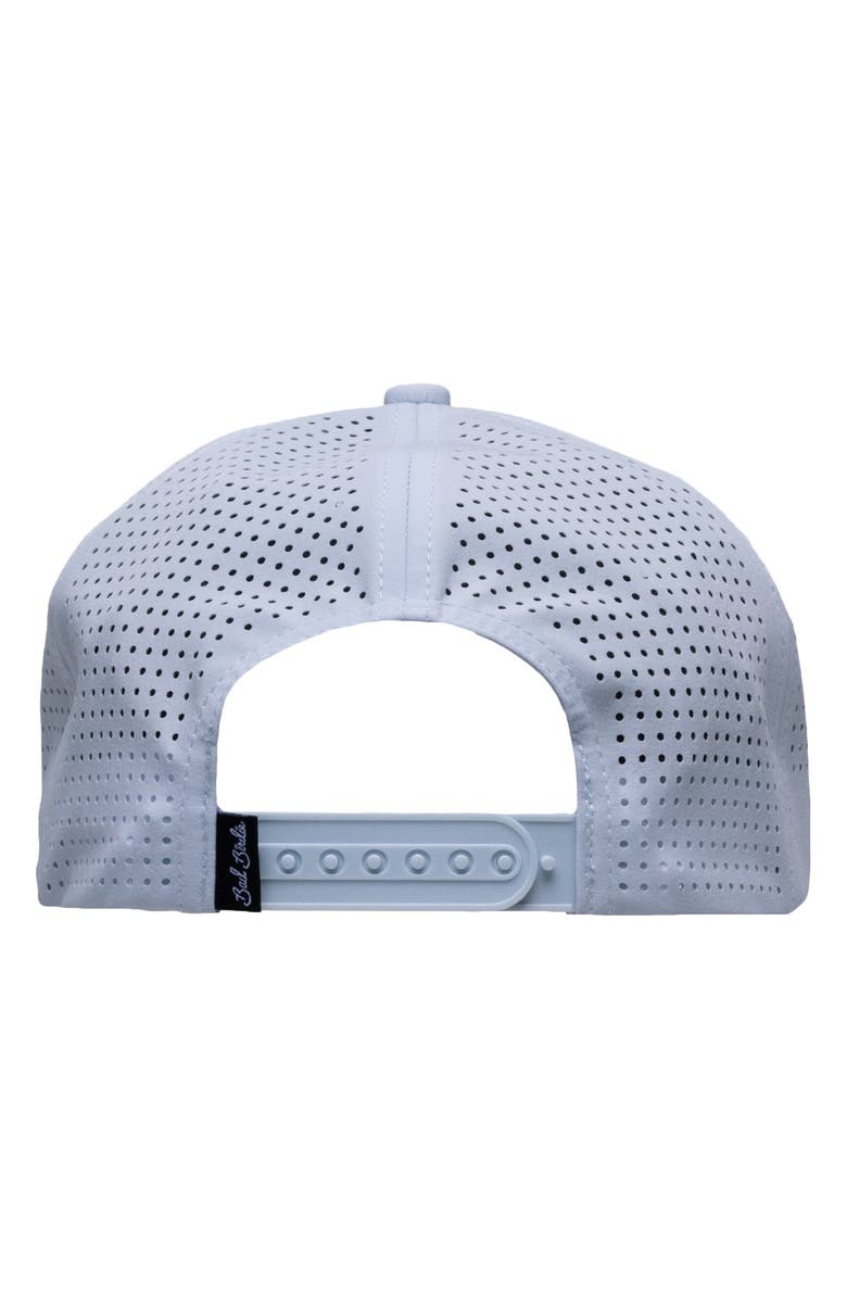 Bad Birdie Embroidered Snapback Baseball Cap, Alternate, color, Baby Blue