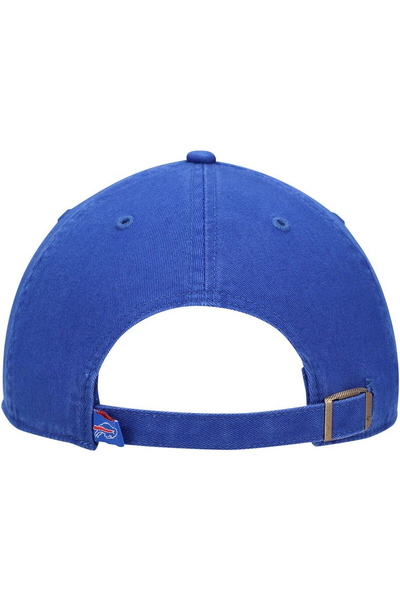 Men's '47 Royal Buffalo Bills Clean Up Script Adjustable Hat, Alternate, color, Royal