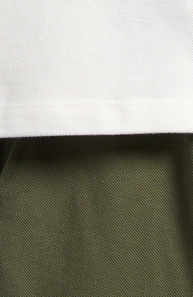 Moncler Kids' Logo Patch Cotton Piqué Polo & Shorts Set, Alternate, color,