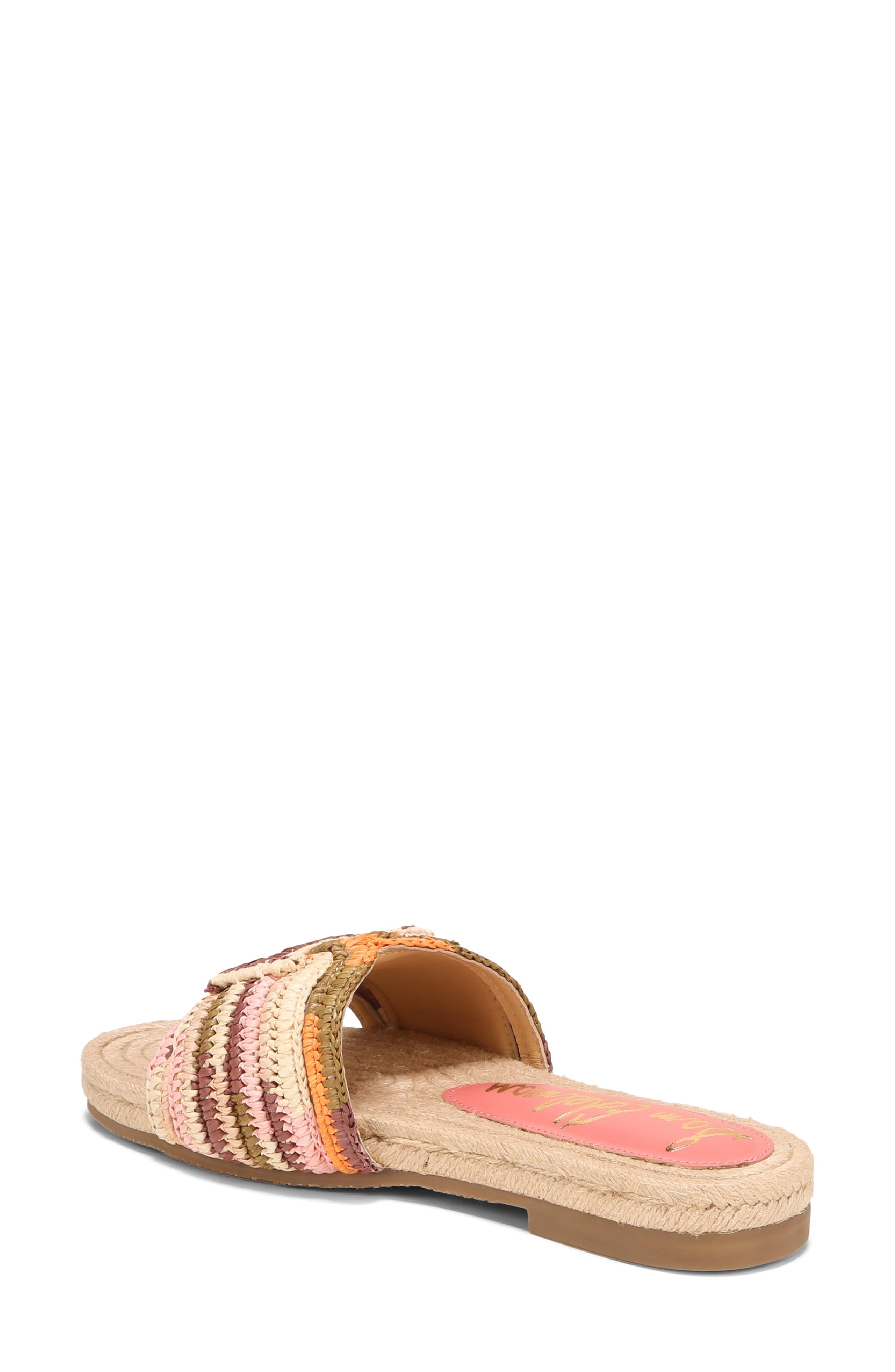 Miya Slide Sandal, Alternate, color, INDIE PINK MULTI