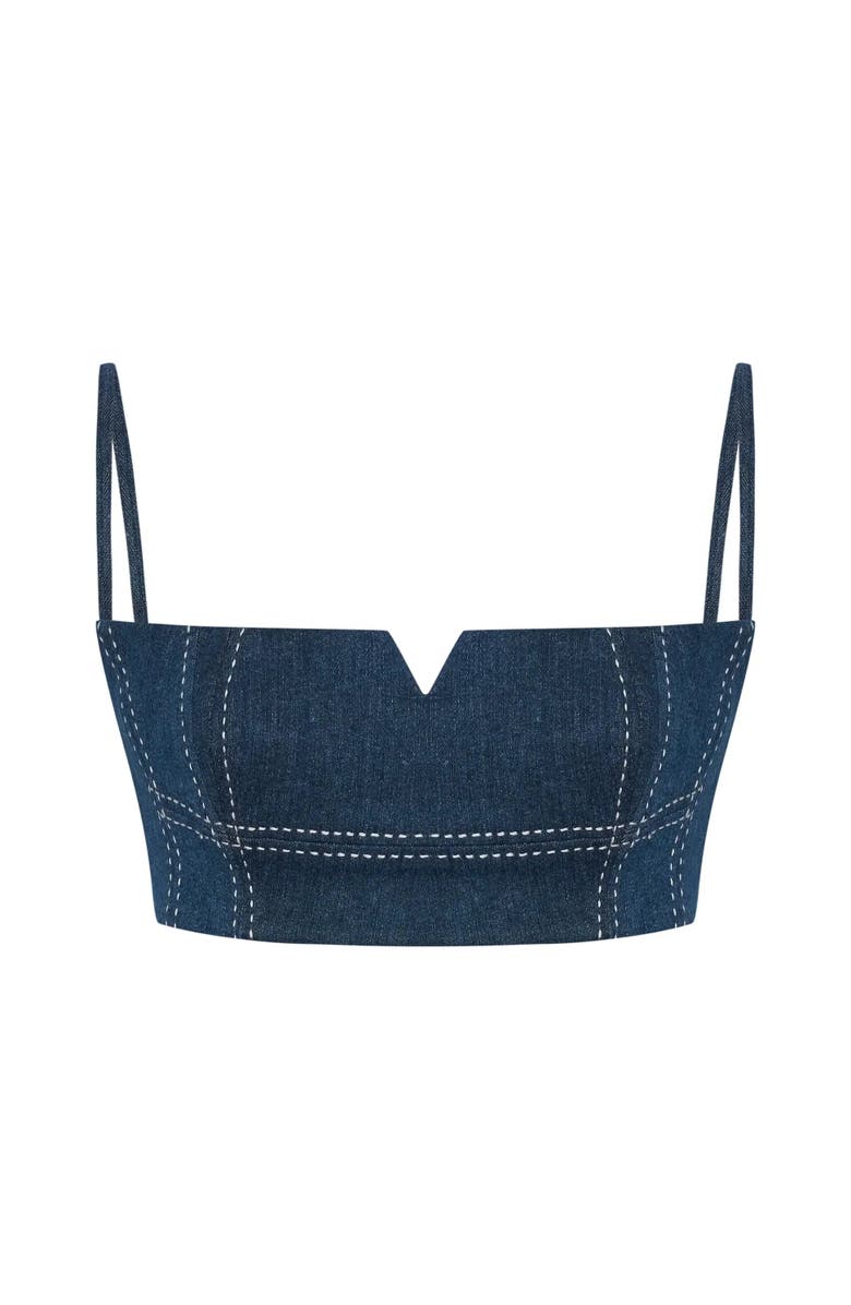 Jendue Ron Crop Top, Alternate, color, Deep Blue