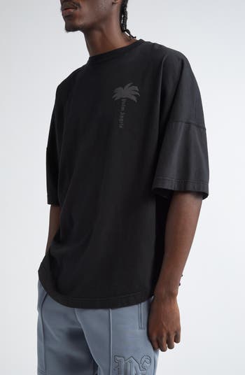 Oversize Palms Graphic T-Shirt