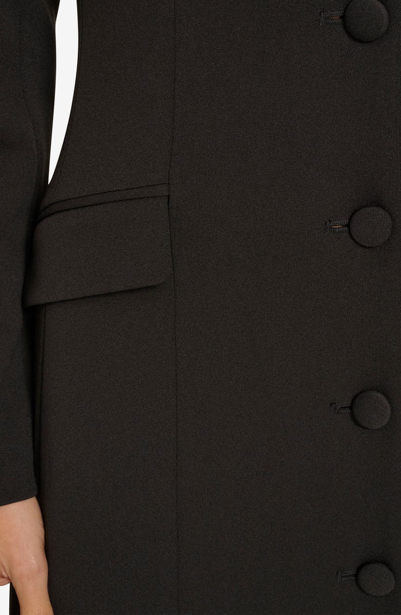 Calvin Klein Long Sleeve Crepe Blazer Dress, Alternate, color, 