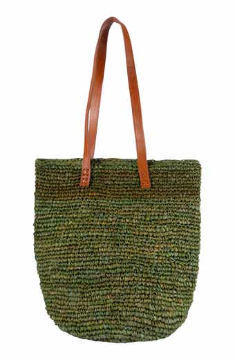 Hamptons Raffia Tote