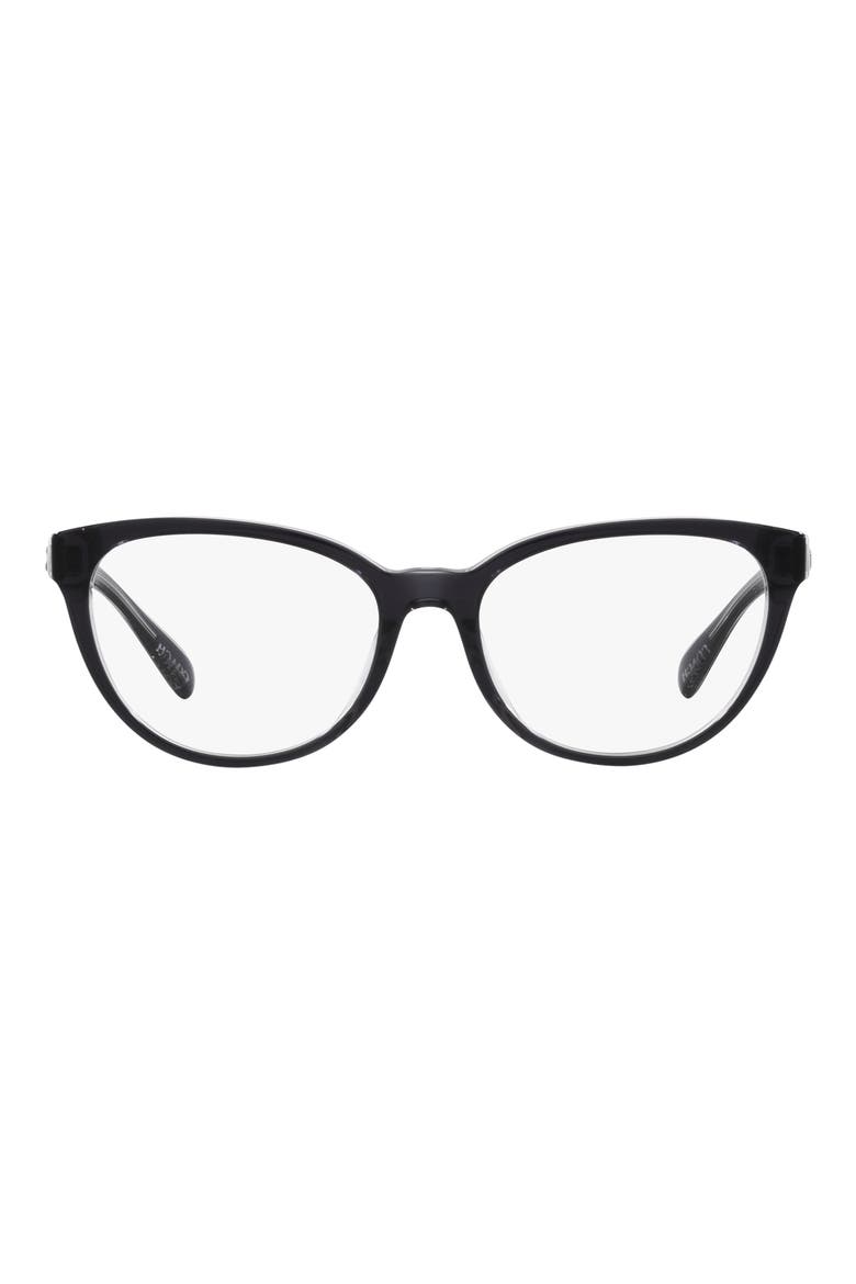 53mm Round Optical Glasses, Main, color, GREY