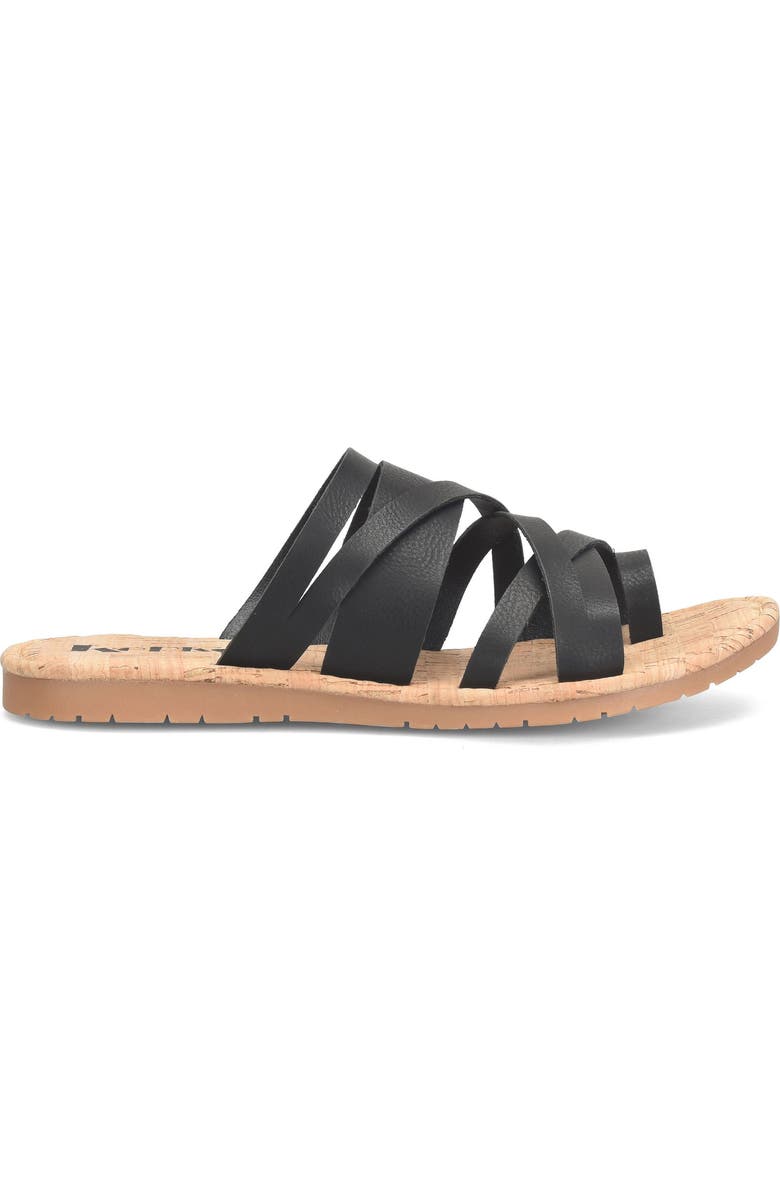 KORKS Clemmons Strappy Sandal, Alternate, color, Black