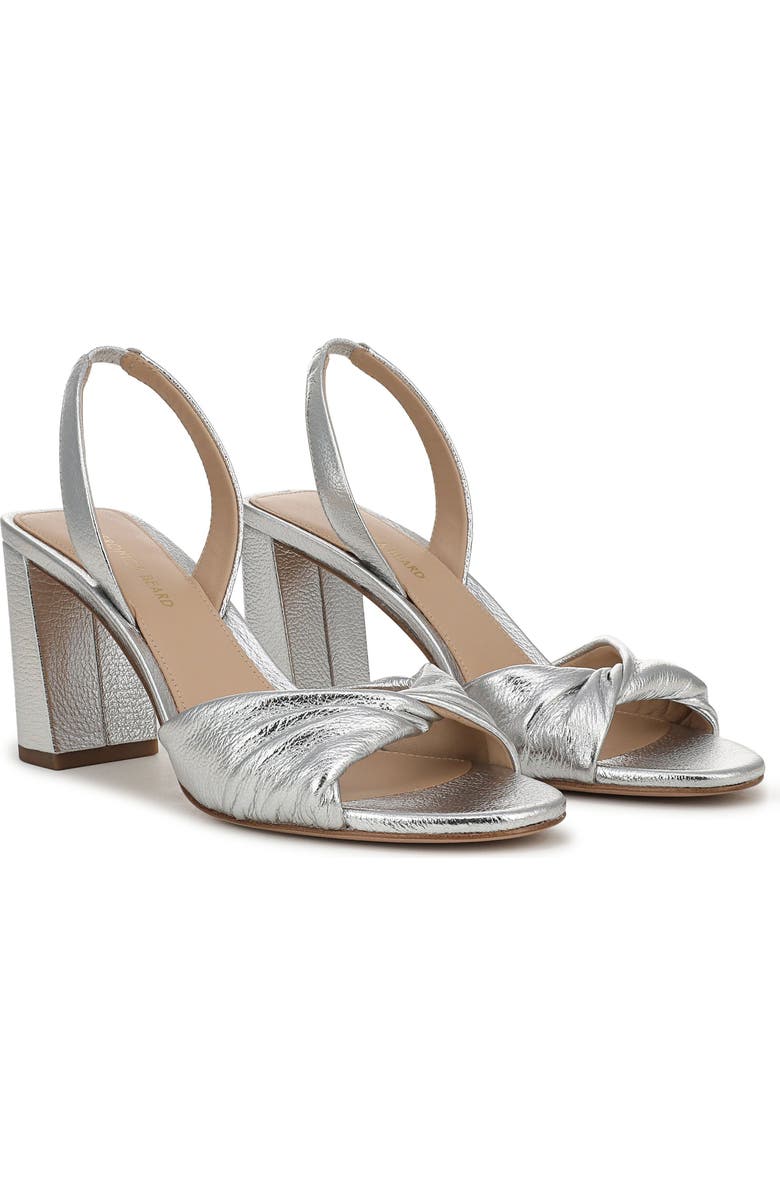 Veronica Beard Tullia Slingback Sandal, Main, color, Silver