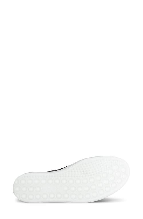 Ecco Soft 7 Slip-on Quilted Sneaker In Black