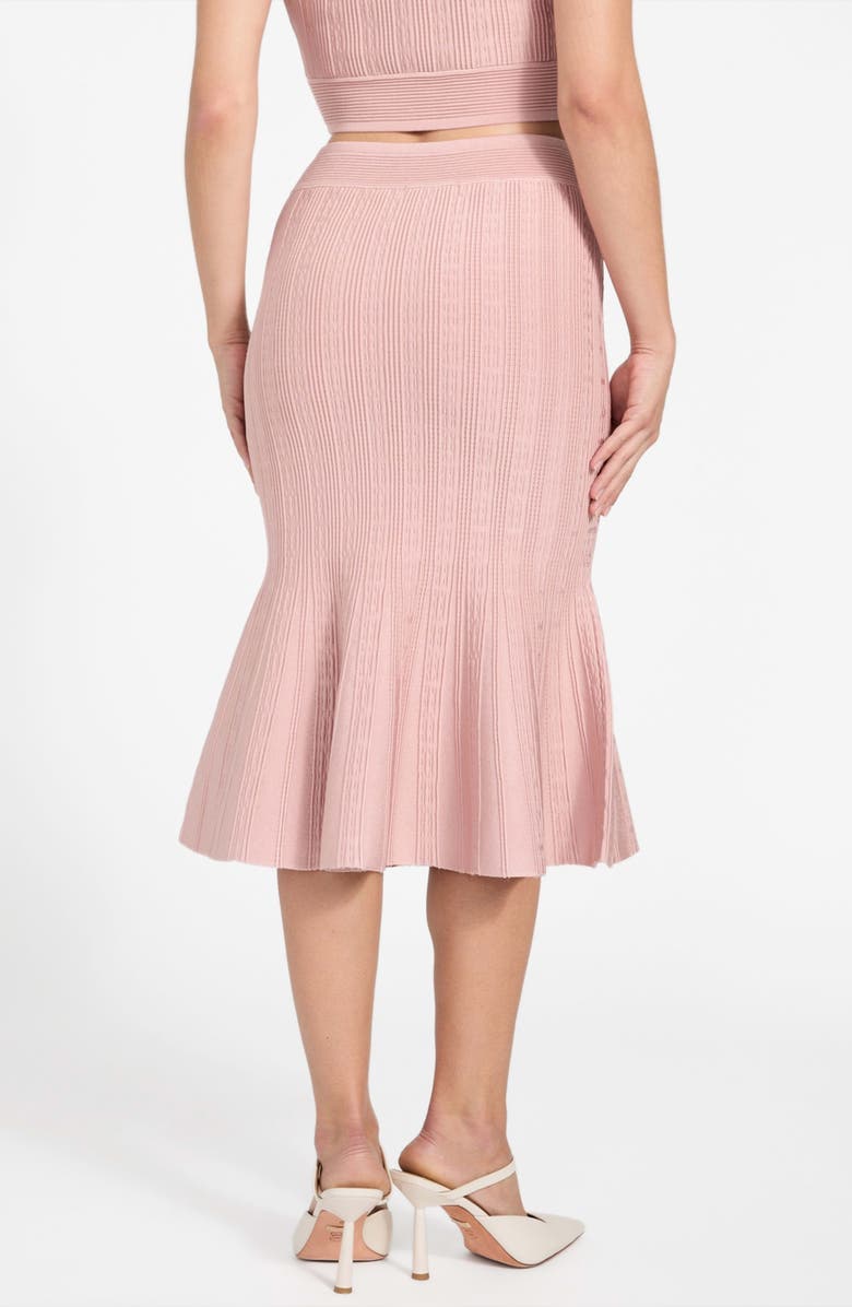 GUESS Sofie Mermaid Midi Skirt, Alternate, color, Light Pink