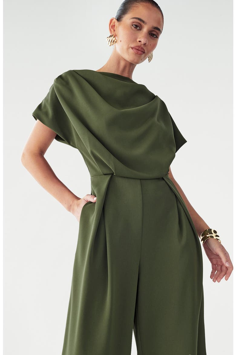 Tina Jumpsuit, Alternate, color, Khaki