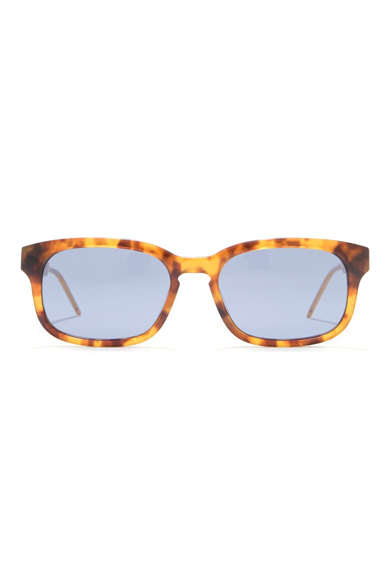 55mm Novelty Sunglasses, Main, color, HAVANA HAVANA BLUE