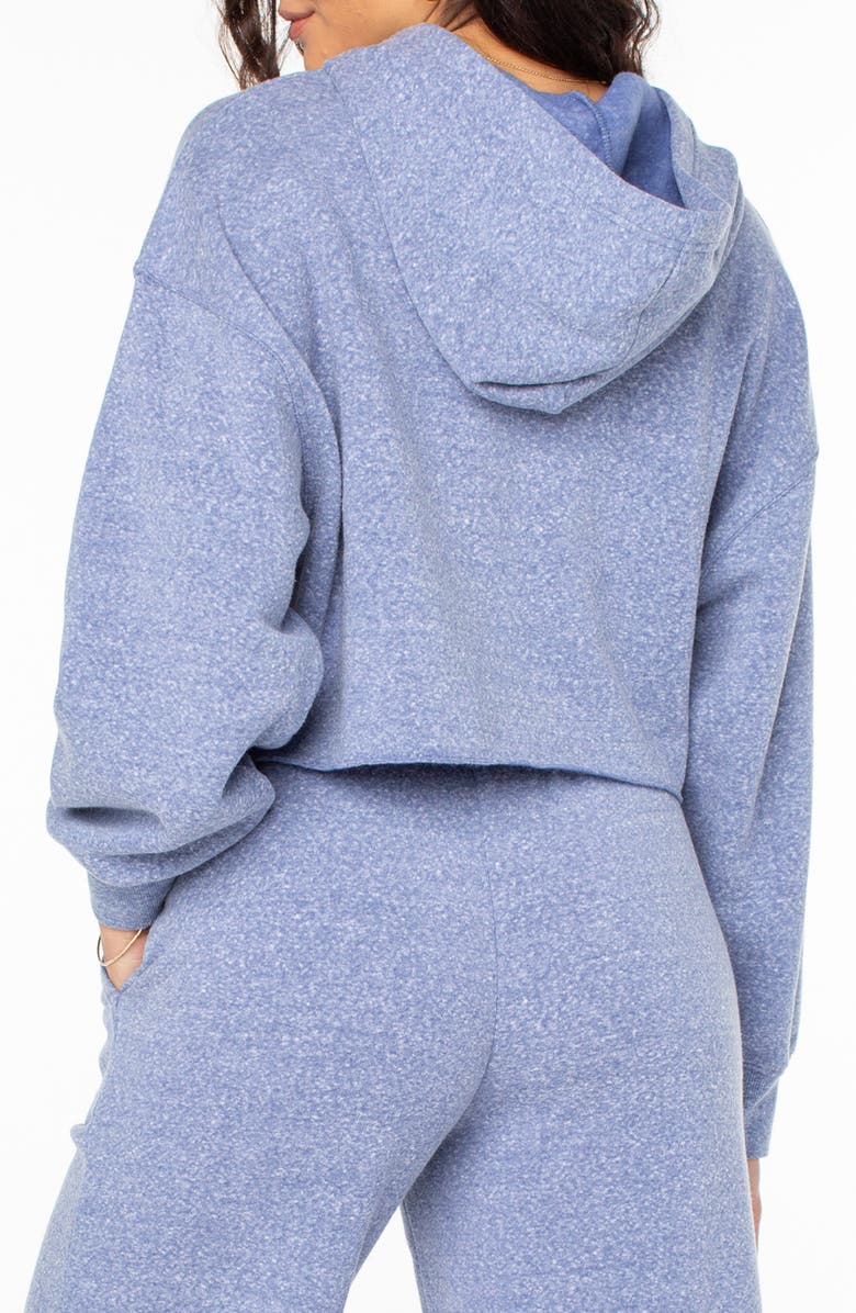 Roxy Afternoon Hike Crop Hoodie, Alternate, color, Coastal Fj