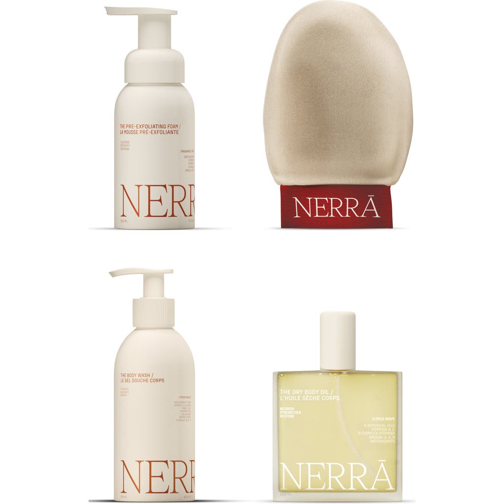 Nerra Nerrā The Bathouse Ritual Citrus Wave Skin Care Set (nordstrom Exclusive) $162 Value In Transparent