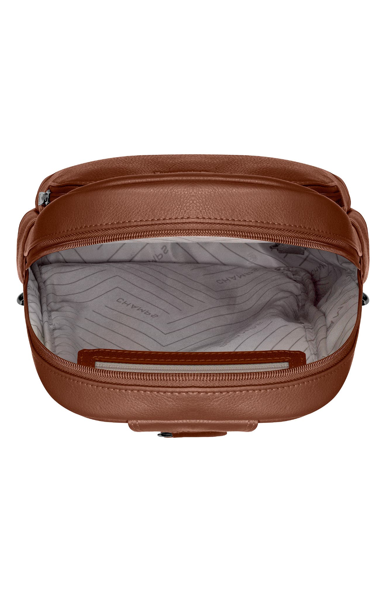 CHAMPS Onyx Leather Sling Bag, Alternate, color, Brown