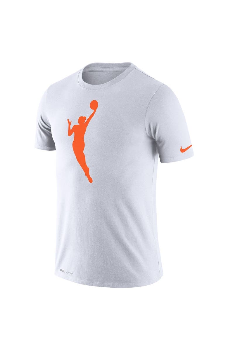 Nike Men's Nike White WNBA Logo Performance T-Shirt, Alternate, color,