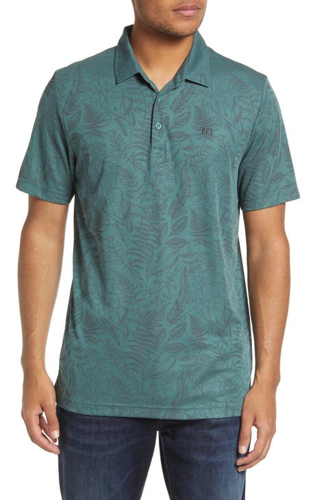 Hidden Falls Leaf Pima Cotton Blend Polo