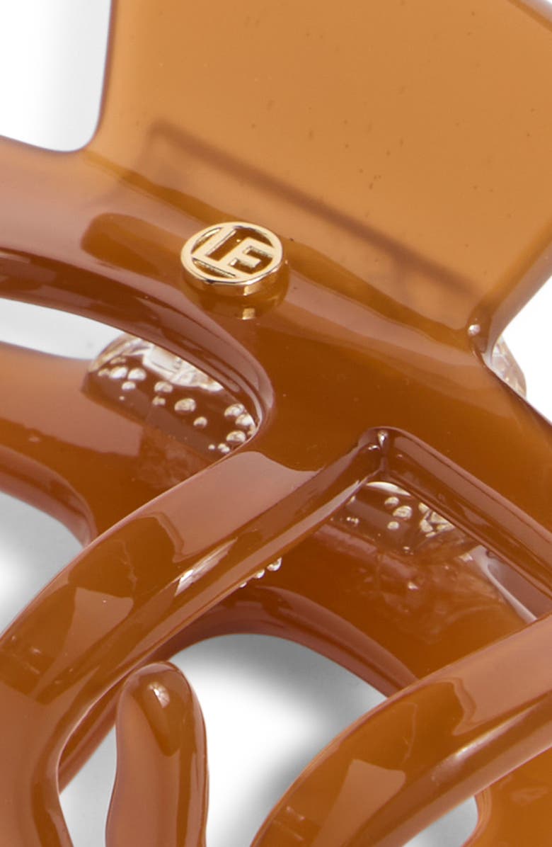 L. Erickson Empire Claw Clip, Alternate, color, Brown