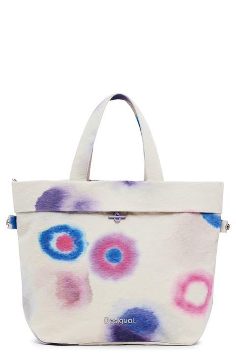 Print Canvas Shopper