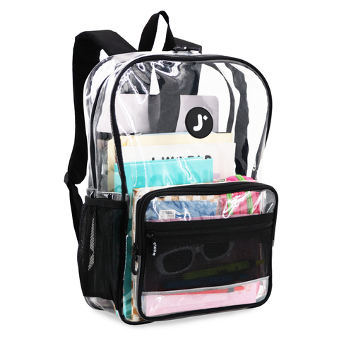 Clear Transparent TPU Backpack for School