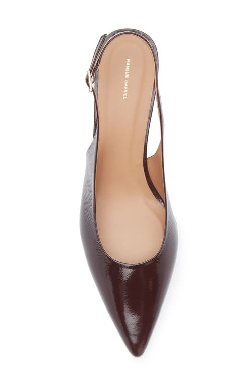 Mansur Gavriel Women's Slingback Pumps In Aubergine