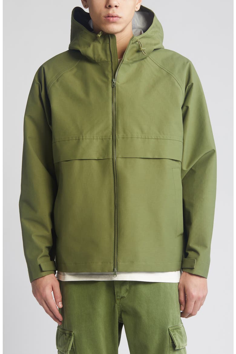 Gisel Water Resistant Windbreaker Jacket, Alternate, color, MAYFLY