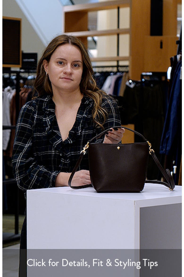 Faux Leather Bucket Bag video