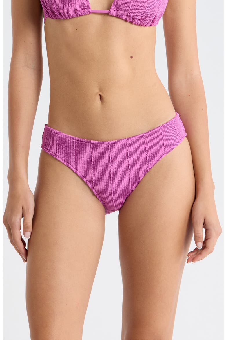 Vibe Surf Good Hipster Bikini Bottoms, Main, color, PURPLE PINK