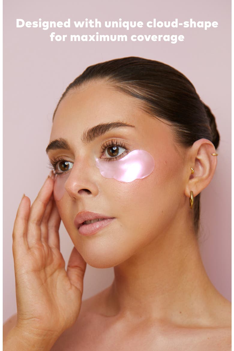 Calming Clouds Cherry Hydrogel Undereye Masks, Alternate, color, NONE