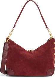 HAMMITT Grace Medium Suede Shoulder Bag