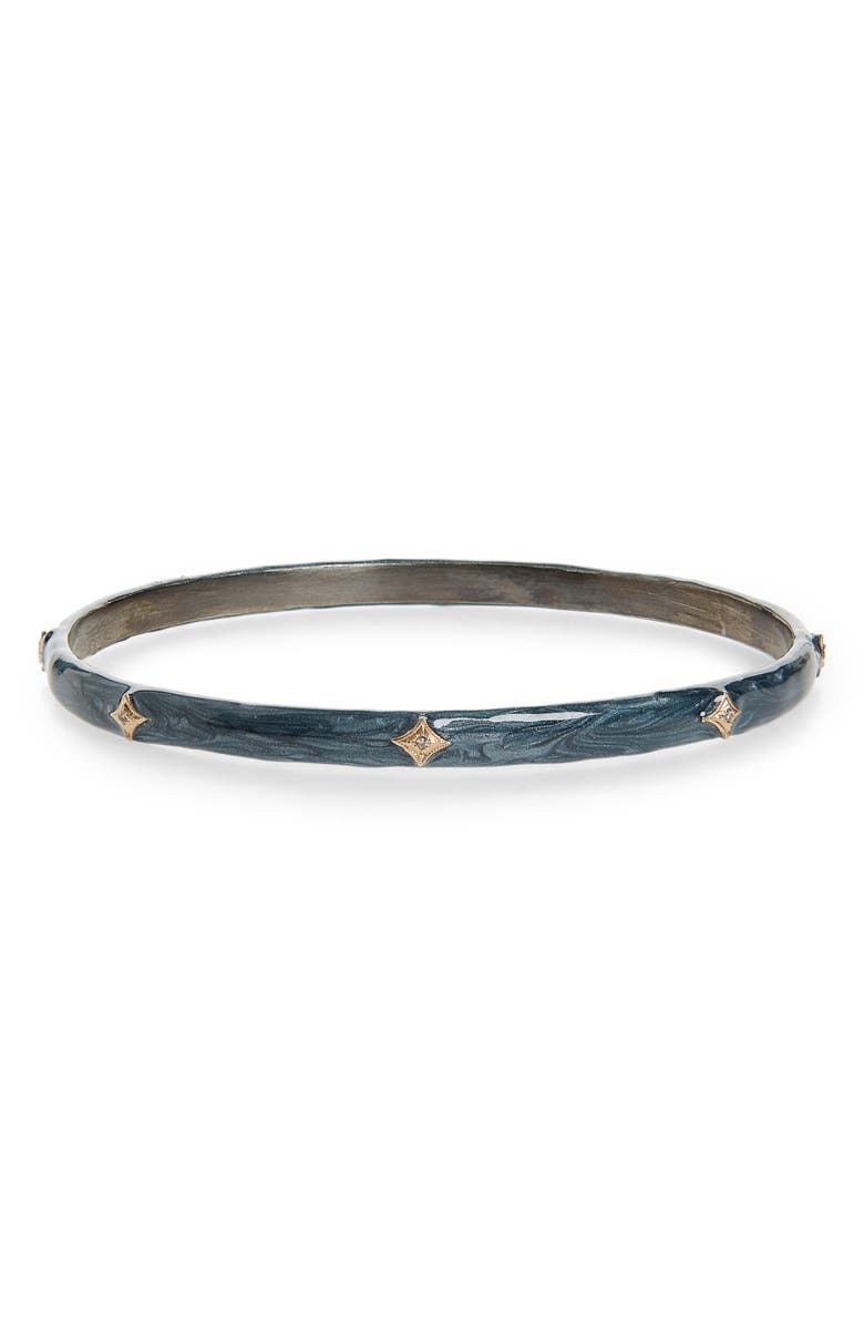 Armenta New World Tsunami Enamel Bangle, Main, color,