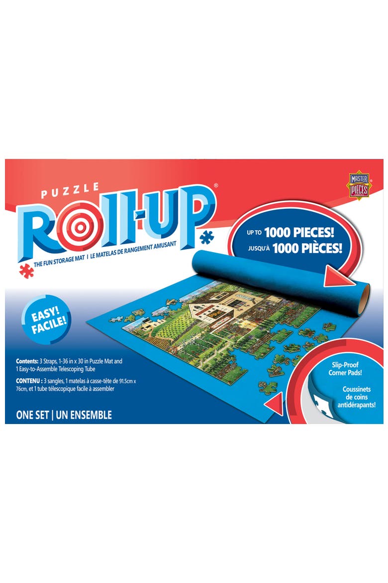 Jigsaw Puzzle Roll Up - 30"x36", Alternate, color, Blue