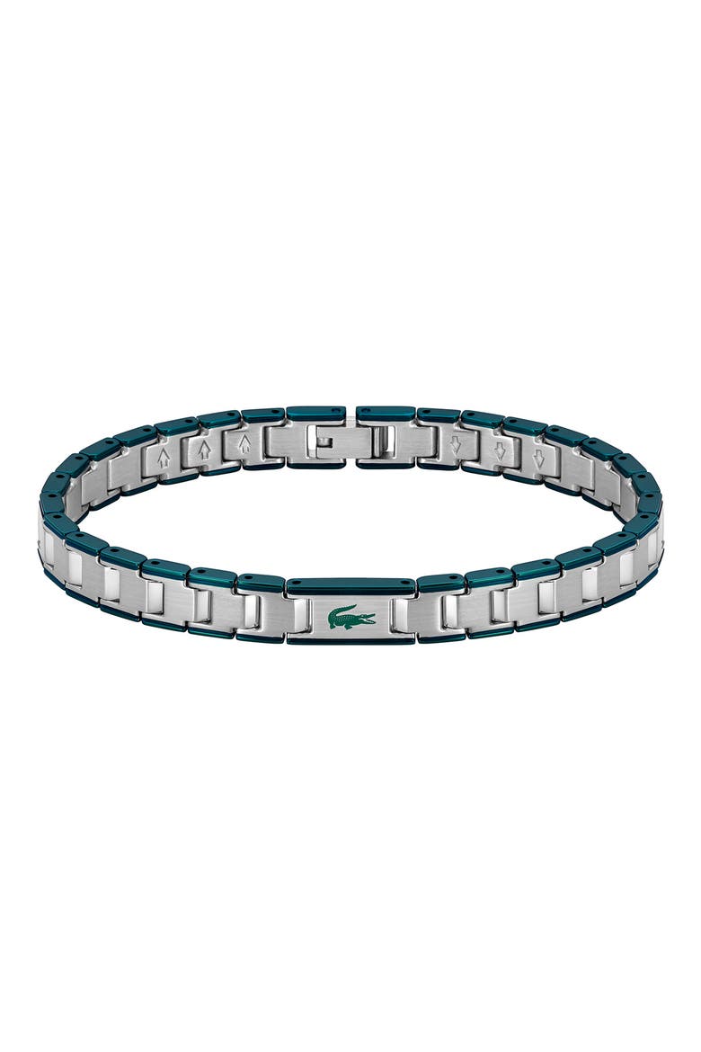 Men's Metropole Edge Bracelet, Main, color, SILVER