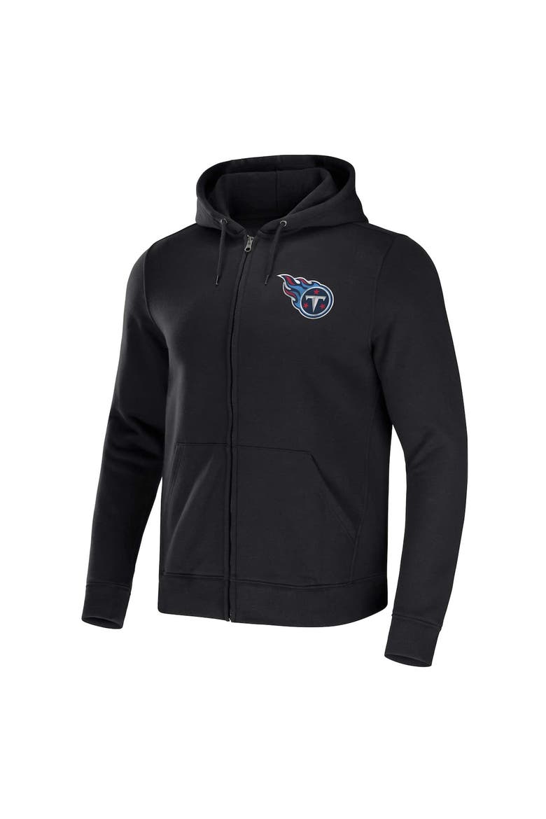 Men's NFL x Darius Rucker Collection by Fanatics Black Tennessee Titans Rocker Full-Zip Hoodie, Alternate, color, Black