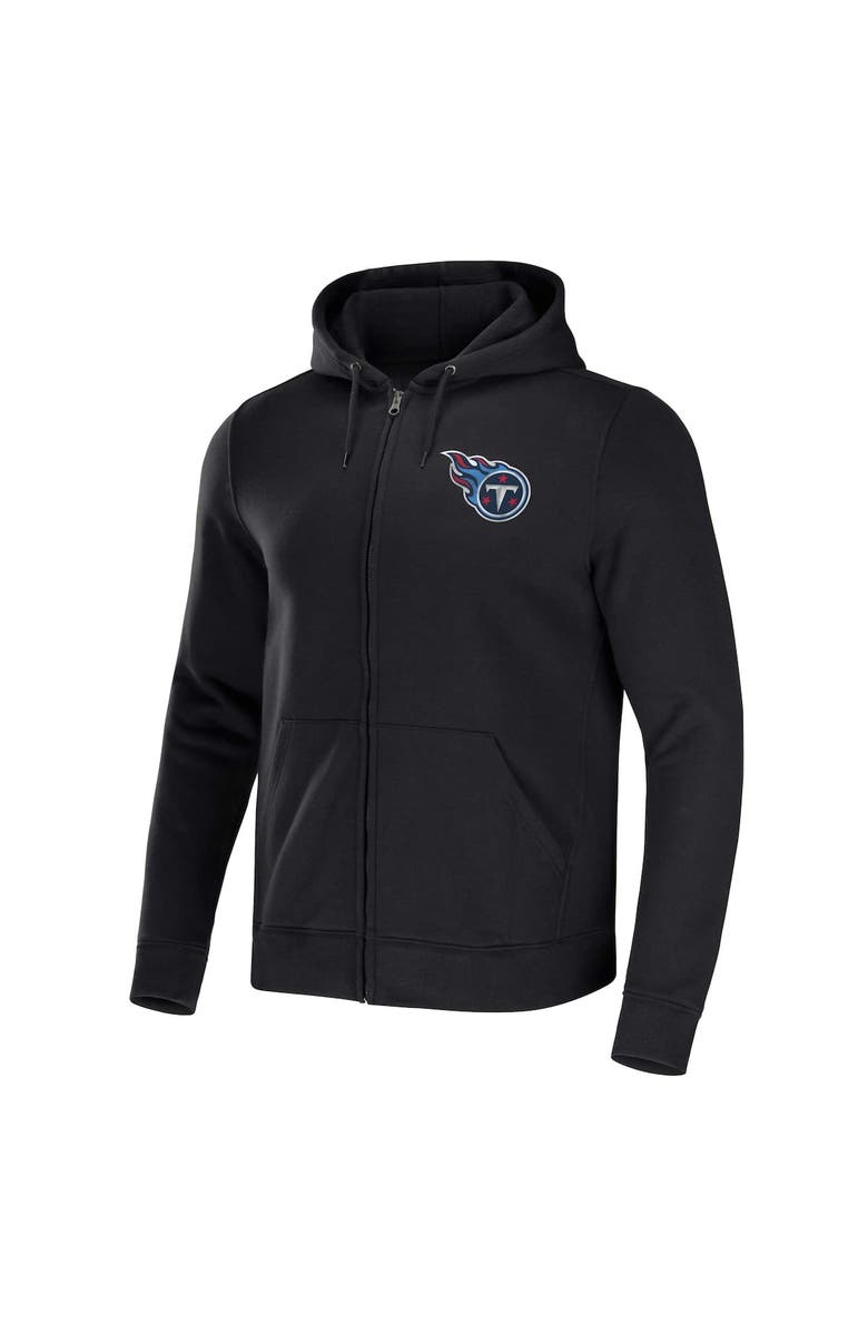 NFL X DARIUS RUCKER Men's NFL x Darius Rucker Collection by Fanatics Black Tennessee Titans Rocker Full-Zip Hoodie, Alternate, color, Black