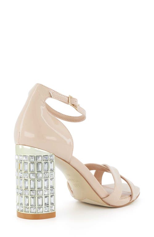 Dune London Malena Square Toe Sandal In Pink