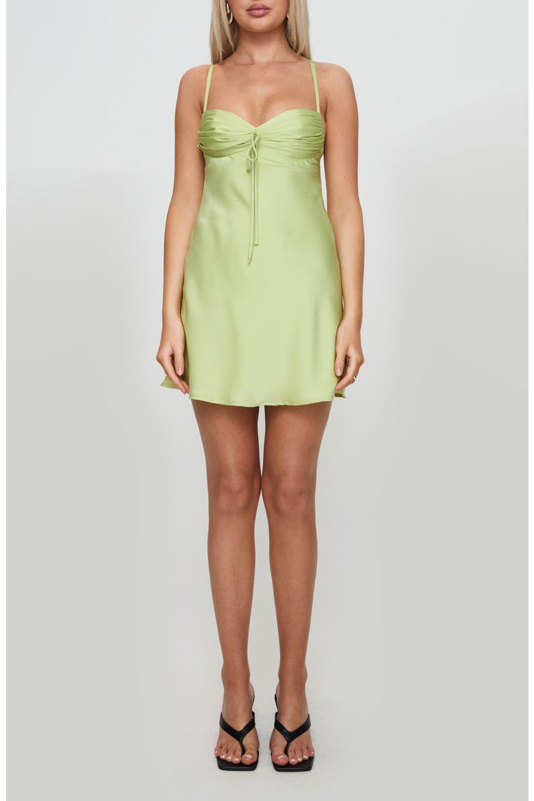 Glendon Minidress, Main, color, GREEN