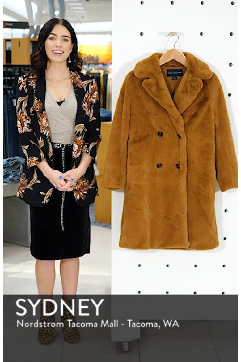 Annie Faux Fur Jacket video