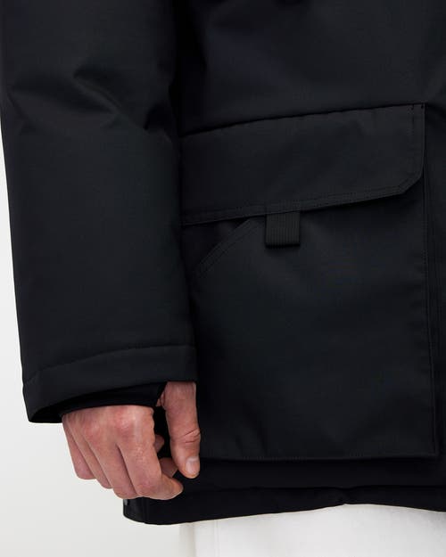 Quartz Co. Vostok 3.0 | Hooded Down Expedition Jacket In Black