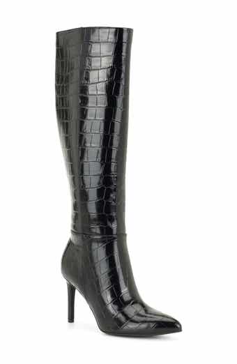 Reeko Faux Leather Pointed Toe Boot
