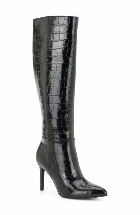 Reeko Faux Leather Pointed Toe Boot