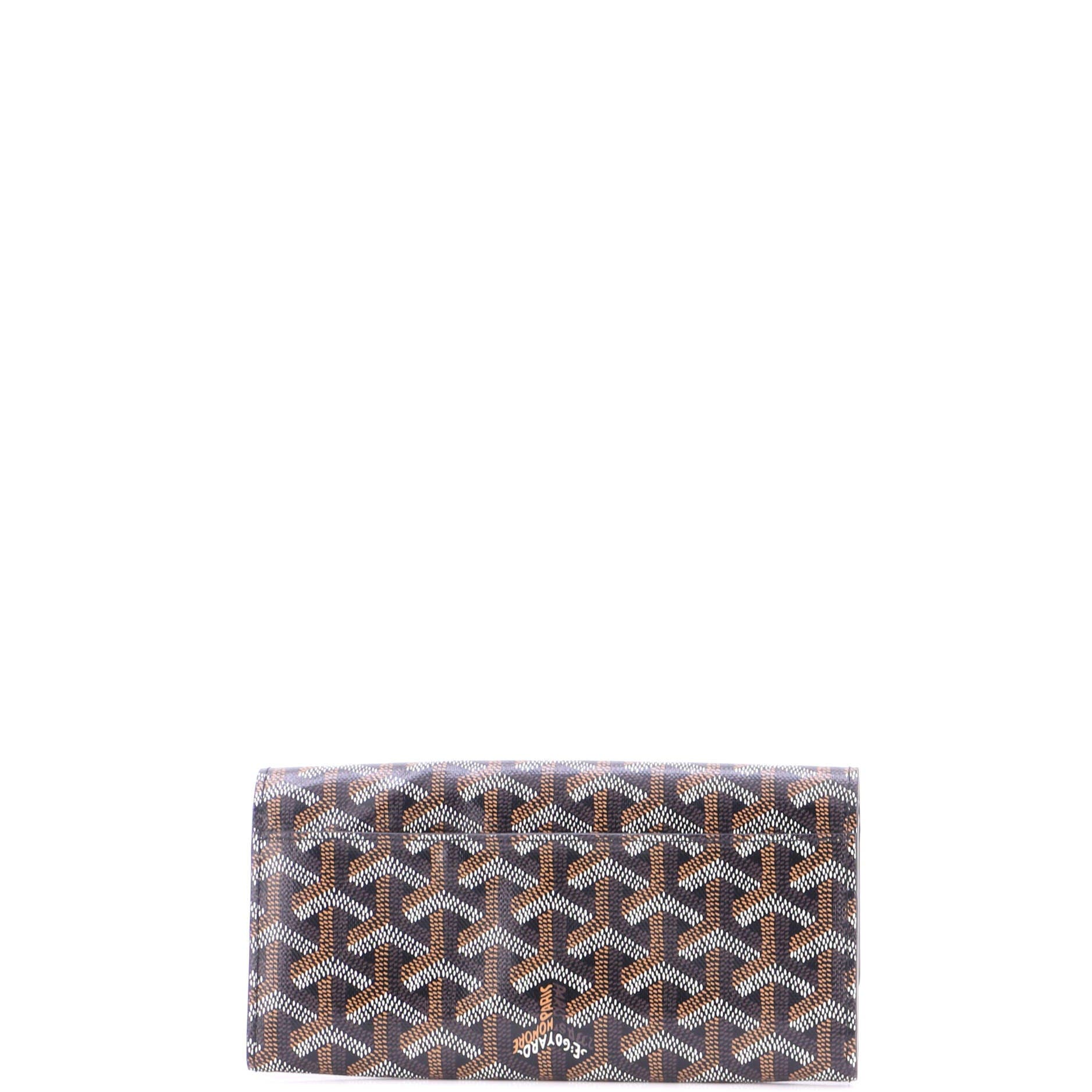 Varenne Wallet Coated Canvas Long, Alternate, color, Black