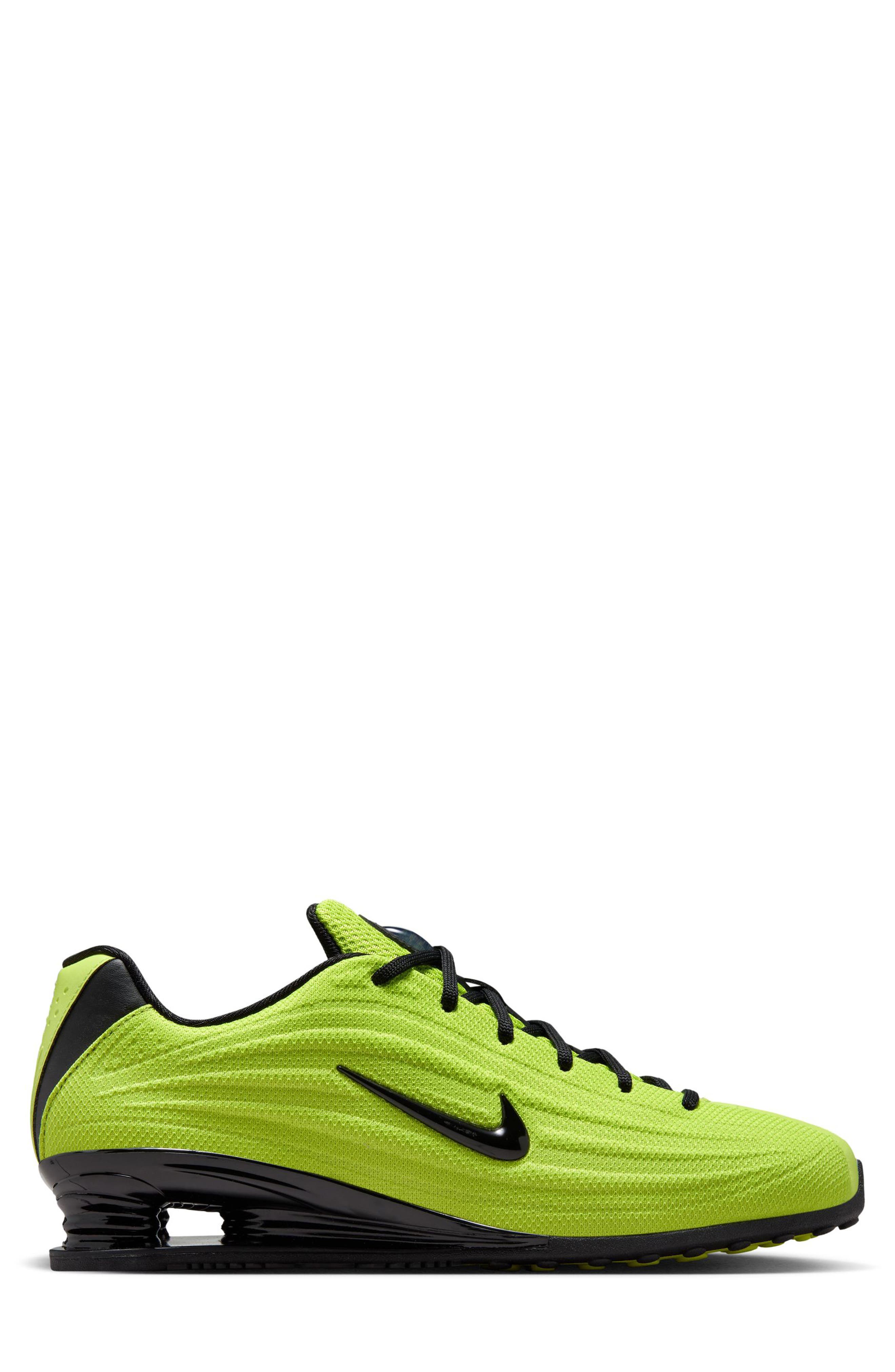 Nike Shox Z Sneaker, Alternate, color, Cyber/ Black