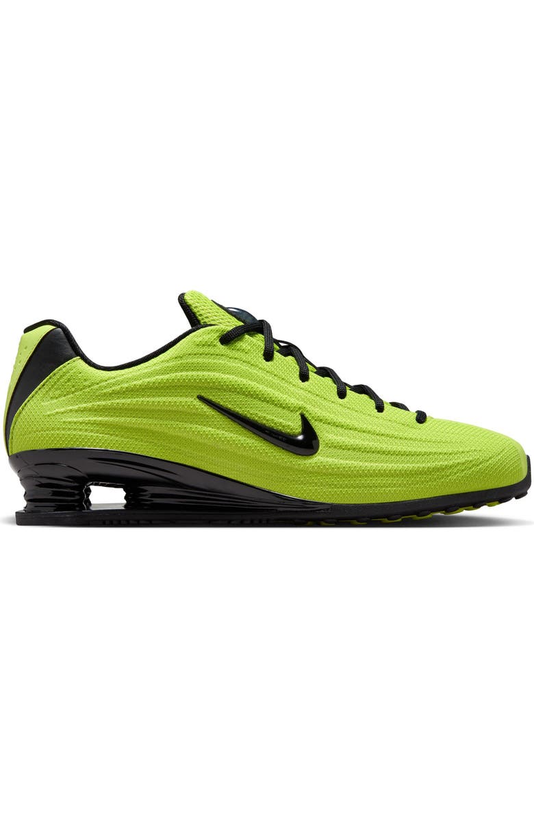 Nike Shox Z Sneaker, Alternate, color, Cyber/ Black