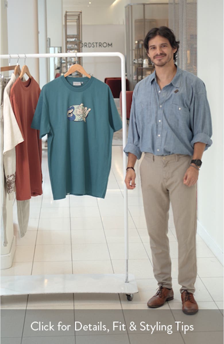 Louder Organic Cotton Graphic T-Shirt, sales video thumbnail