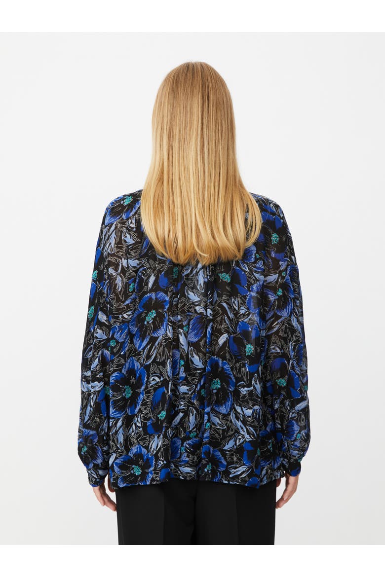 MaIvorama Floral Print Shirt, Alternate, color, Surf The Web