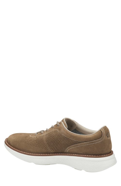 Johnston & Murphy Hayden Oxford In Taupe Nubuck